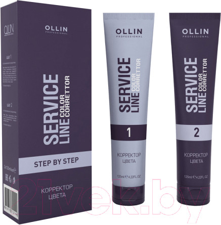 Изображение товара Корректор цвета для волос Ollin Professional Service Line (2x100мл)