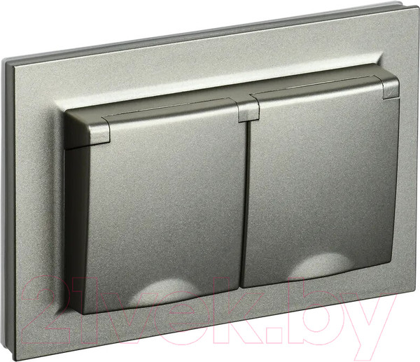 Изображение товара Розетка IEK Brite BR-R26-16-44-K37-F (шампань)