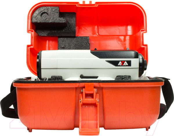 Изображение товара Оптический нивелир ADA Instruments PROF-X32 с поверкой + рейка STAFF 5 + штатив на клипсах Light