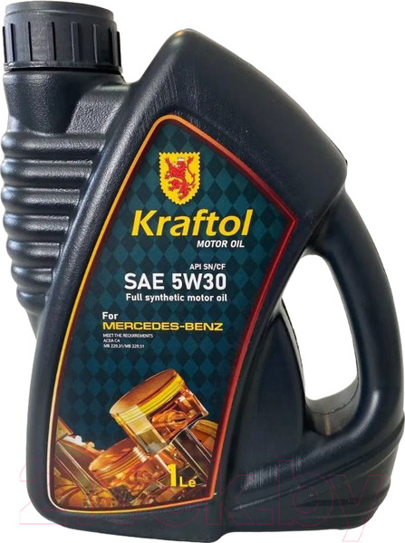 Изображение товара Моторное масло Kraftol MB C4 5W30 / 3871 (1л)