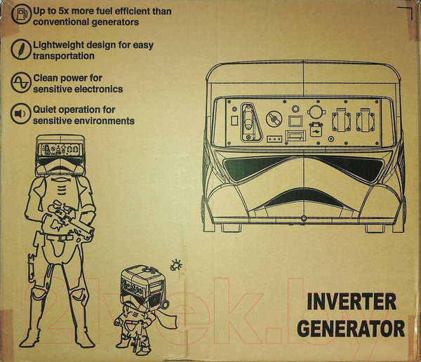 Изображение товара Инверторный генератор ELP LH45i
