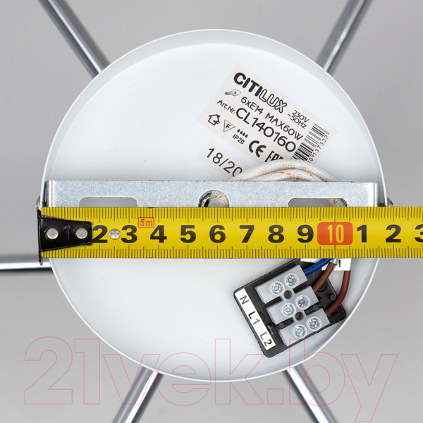 Изображение товара Люстра Citilux Бертон CL140160