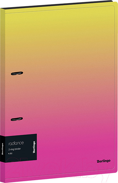 Изображение товара Папка для бумаг Berlingo Radiance / RB4_2D001 (желтый/розовый)