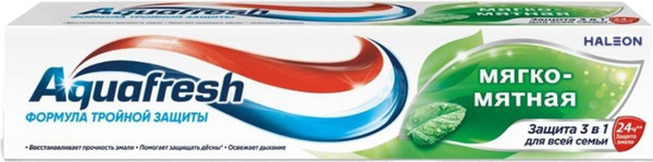 Изображение товара Зубная паста Aquafresh Mild and Minty Мягко-Мятная (50мл)