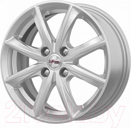 Изображение товара Литой диск iFree Бланш 15x6" 4x98мм DIA 58.5мм ET 33мм Нео-классик