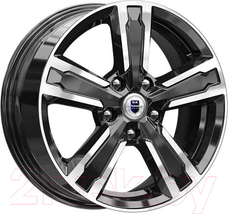 Изображение товара Литой диск K&K Оклахома 16x6.5" 5x108мм DIA 63.35мм ET 50мм Алмаз черный