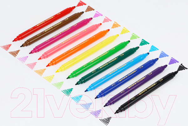 Изображение товара Фломастеры Мульти-пульти Енот в Бразилии / WP_10742 (12цв)