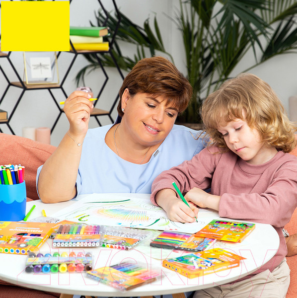 Изображение товара Фломастеры Мульти-пульти Енот в Бразилии / WP_10742 (12цв)