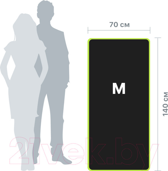 Изображение товара Полотенце Clam P022 70х140 (черный)