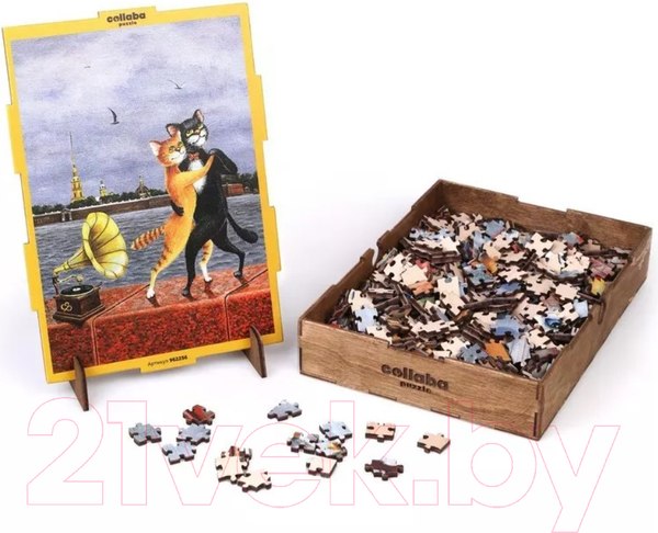 Изображение товара Пазл Collaba puzzle Танго над Невой / 962256 (504эл)