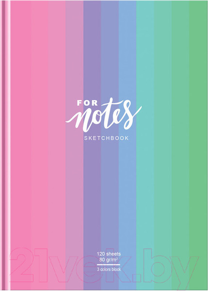 Изображение товара Скетчбук BG For Notes / С5т120_лм 9074 (120л)