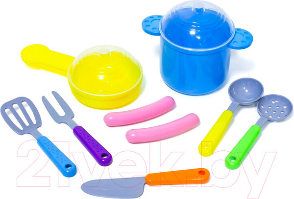 Изображение товара Набор игрушечной посуды Knopa Готовлю ужин / 87085