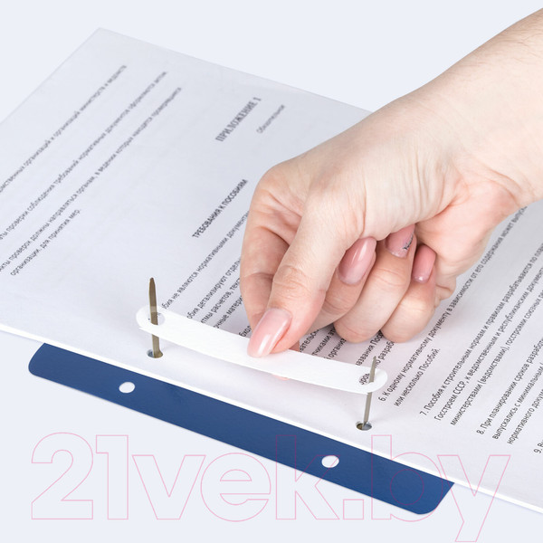 Изображение товара Набор скоросшивателей Staff 229824 (синий)