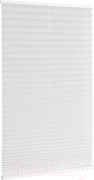 Изображение товара Штора-плиссе Delfa Plain Transparent СПШ-3504 (48x160, белый)