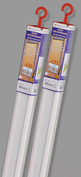 Изображение товара Штора-плиссе Delfa Plain Transparent СПШ-3504 (62x160, белый)