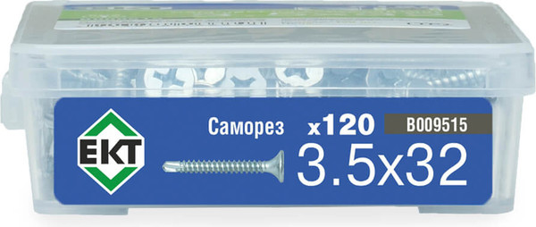 Изображение товара Саморез ЕКТ B009515 (120шт)