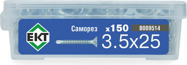 Изображение товара Саморез ЕКТ B009514 (150шт)