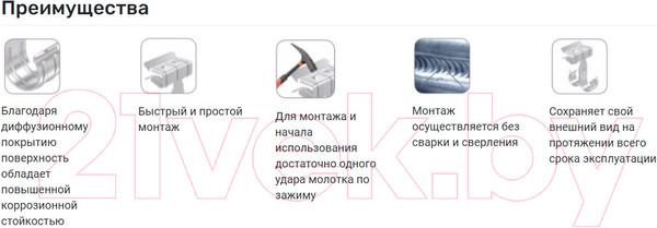 Изображение товара Струбцина EKF SM8