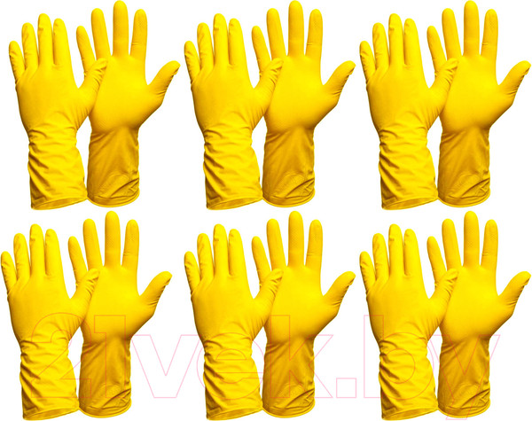 Изображение товара Перчатки хозяйственные Gward Iris G40 (S, 6 пар)