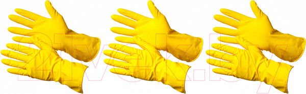 Изображение товара Перчатки хозяйственные Gward Lotos (К20) G60 (XL, 3 пары)