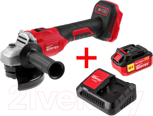 Изображение товара Угловая шлифовальная машина Wortex CAG 1812-1 E (0329192)