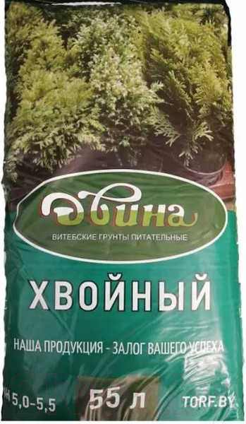 Изображение товара Грунт для растений Двина Питательный Сад Хвойный (55л)
