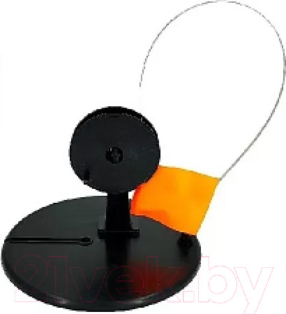 Изображение товара Набор жерлиц рыболовных Три Кита Сумке с прямой стойкой и катушкой (черный)