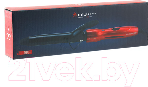 Изображение товара Плойка Dewal Red Titanium / 03-2038