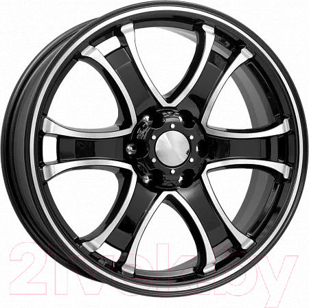 Изображение товара Литой диск K&K Балеар (КС727) 18x7.5" 6x139.7мм DIA 100.1мм ET 33мм (Алмаз черный)