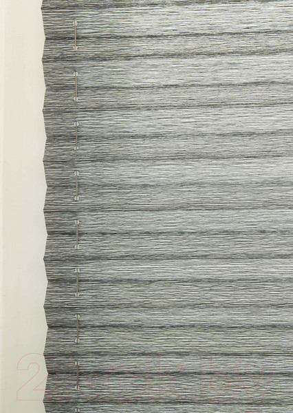 Изображение товара Штора-плиссе Delfa Walnut СПШ-3401 (62x160, антрацит)