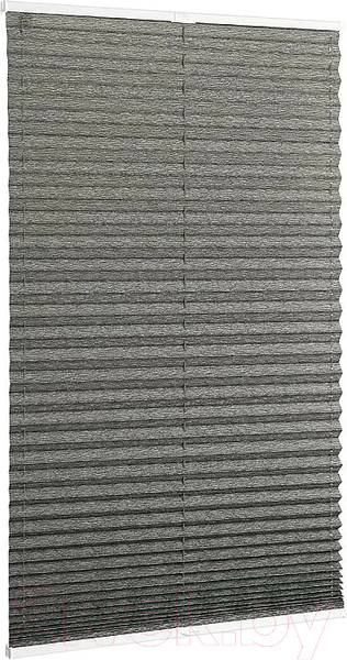 Изображение товара Штора-плиссе Delfa Walnut СПШ-3401 (68x160, антрацит)