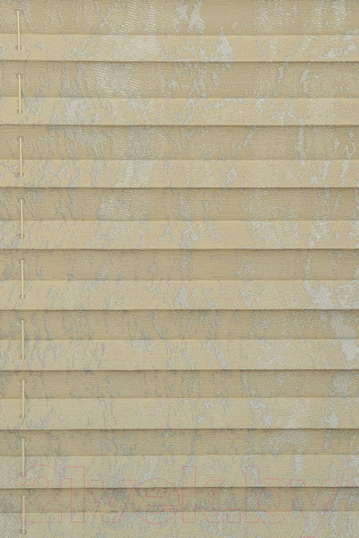 Изображение товара Штора-плиссе Delfa Mirror СПШ-3903 (48x160, серый/кремовый)