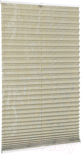 Изображение товара Штора-плиссе Delfa Mirror СПШ-3903 (68x160, серый/кремовый)