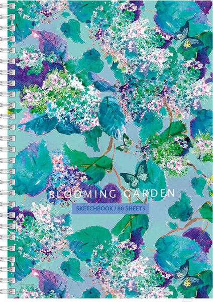 Изображение товара Скетчбук BG Цветение / СТ5гр80_лм_вл 9776 (80л)