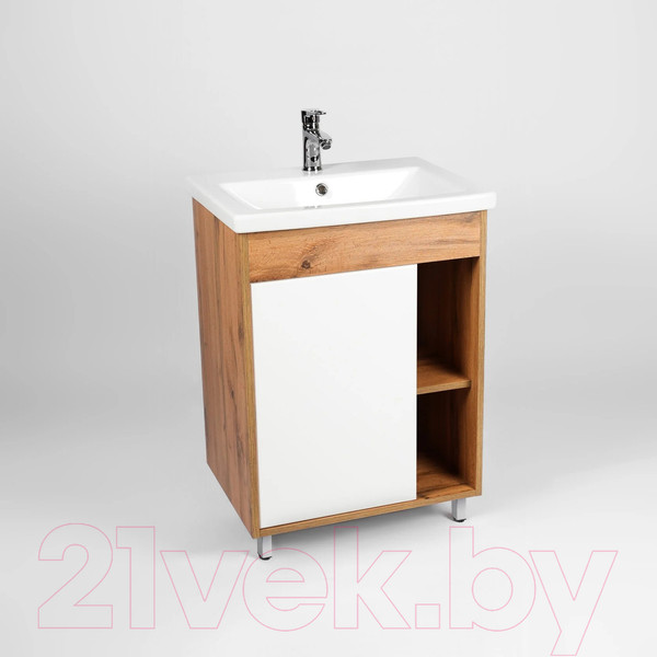 Изображение товара Тумба под умывальник Viant Бостон Como 70 / VBOS70CO-T1ST