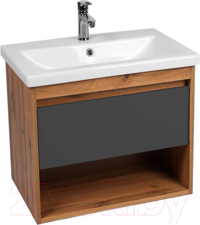 Изображение товара Тумба под умывальник Viant Бостон Como 50 / VBOS50COG-T1YP