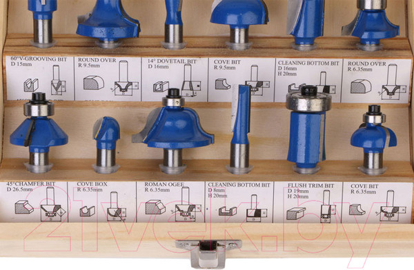 Изображение товара Набор фрез Диолд 90101015