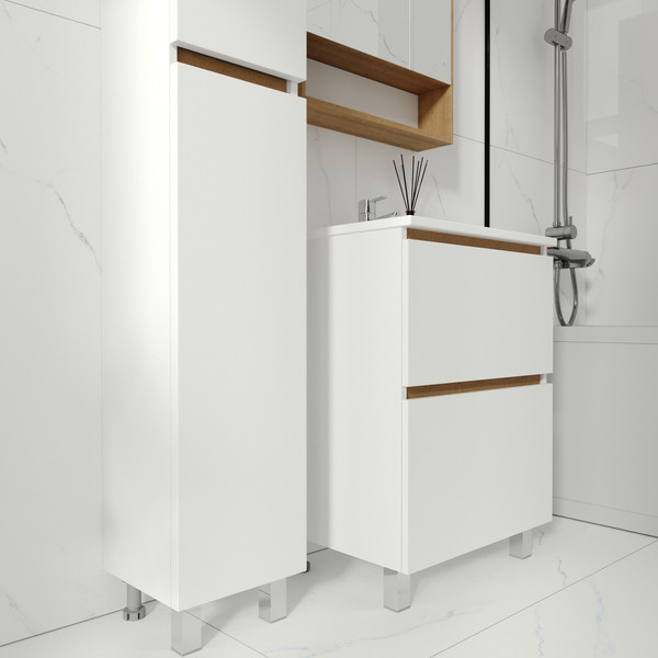 Изображение товара Тумба под умывальник Viant Марсель Como 80 / VMAL80CO-T2Y