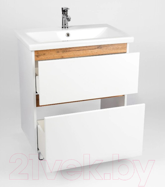 Изображение товара Тумба под умывальник Viant Марсель Como 80 / VMAL80CO-T2Y