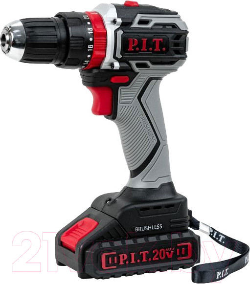 Изображение товара Аккумуляторная дрель-шуруповерт P.I.T PSR18-D4 Promo