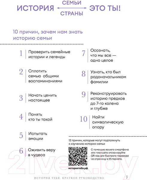 Изображение товара Книга АСТ История тебя. Краткое руководство по генеалогии (Салтыкова В.В.)
