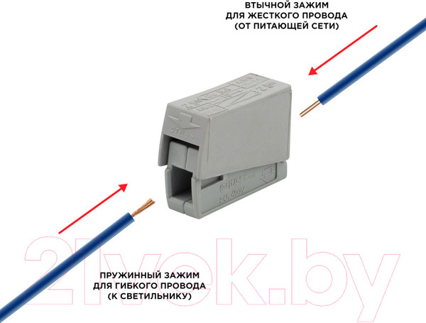 Изображение товара Клемма Rexant СМК 224-101 / 07-2401-10