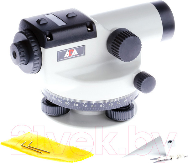 Изображение товара Оптический нивелир ADA Instruments Basis + рейка STAFF 3 + штатив на клипсах Light / А00197К1