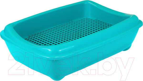 Изображение товара Туалет-лоток ZooM 2907бирюз