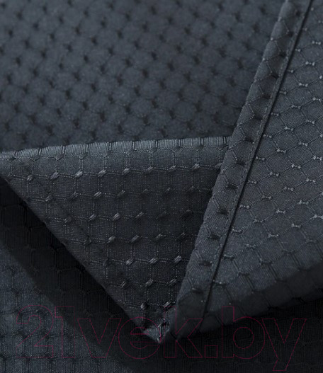 Изображение товара Шторка-занавеска для ванны Home One Waffle 180x180 / 372251 (черный)