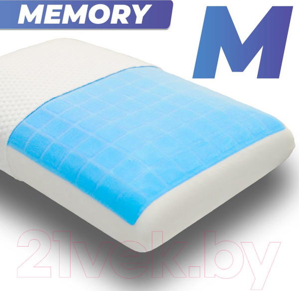 Изображение товара Ортопедическая подушка Фабрика сна Memory-4 M Gel (60x40x12)