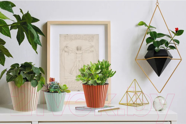 Изображение товара Кашпо Ingreen Sand / IG640210047 (молочный шоколад)