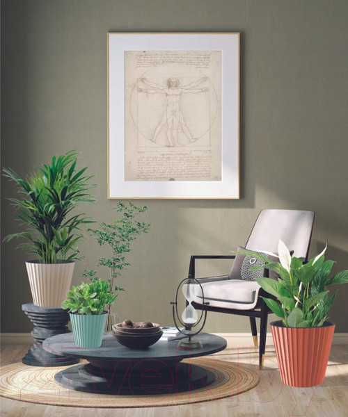 Изображение товара Кашпо Ingreen Sand / IG640210047 (молочный шоколад)