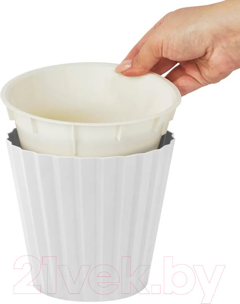 Изображение товара Кашпо Ingreen Sand / IG640210048 (белый)