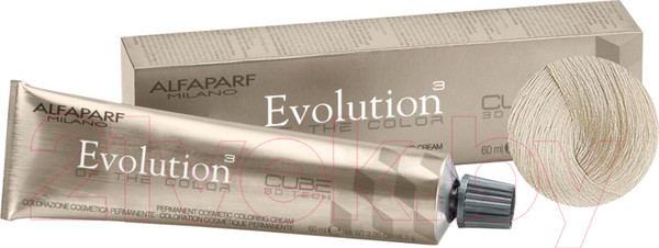 Изображение товара Крем-краска для волос Alfaparf Milano EOC Cube Harmonizers Тонирующая после осветления 013 (60мл)